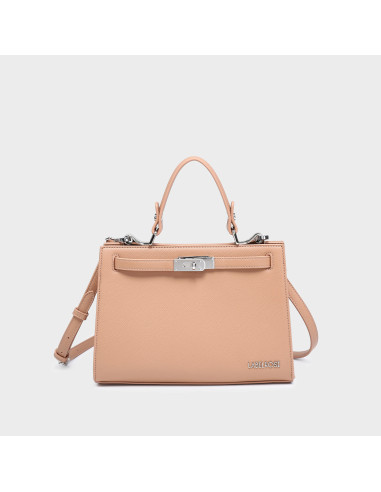 BORSA PARIS SMALL MARTELLATA CAMEL TRACOLLA O BRACCIO