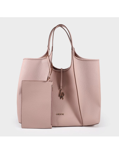 BORSA GRANDE A SPALLA O BRACCIO TAYLOR ROSA GOLD LABEL ROSE E POCHETTE