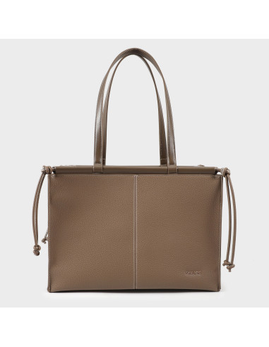 Borsa a spalla HAILEY - TAUPE LABEL ROSE