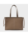 Borsa a spalla HAILEY - TAUPE LABEL ROSE